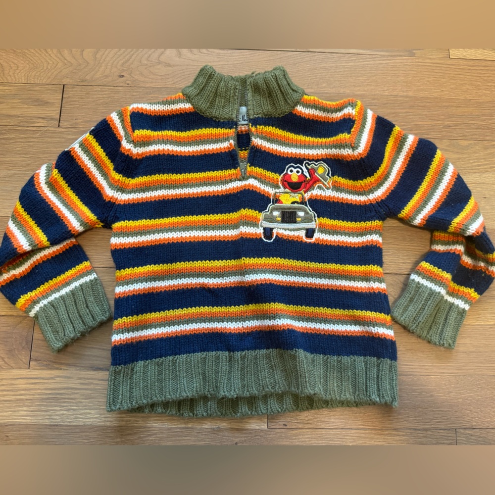 2000s Sesame Street Toddler Sweater